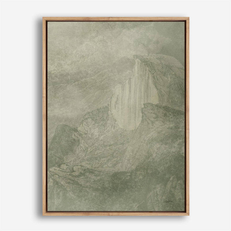 Misty Yonder II Canvas Print