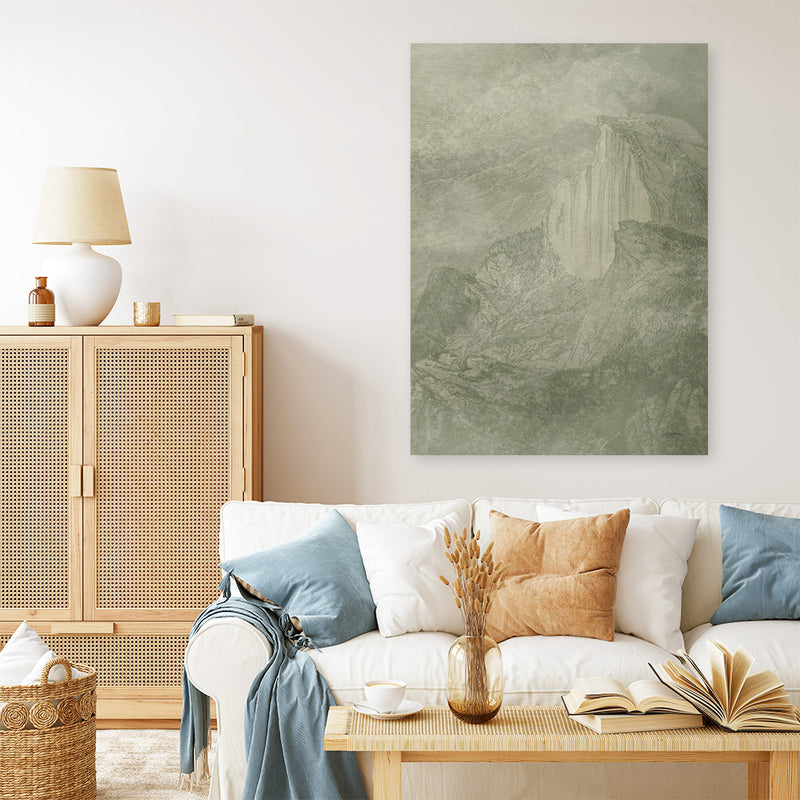 Misty Yonder II Canvas Print