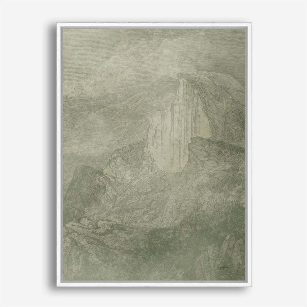 Misty Yonder II Canvas Print