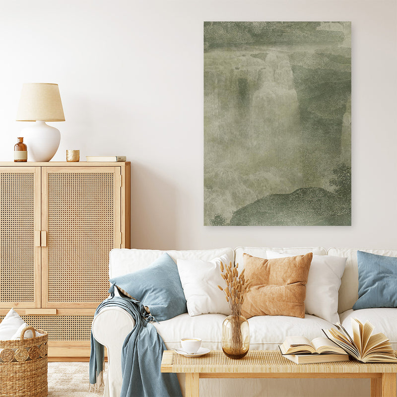 Misty Yonder III Canvas Print