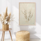 Whispering Grasses III Art Print
