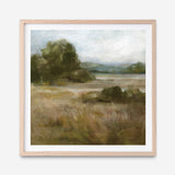 Warm Bay Trail (Square) Art Print