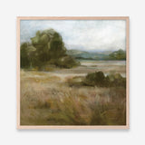 Warm Bay Trail (Square) Art Print