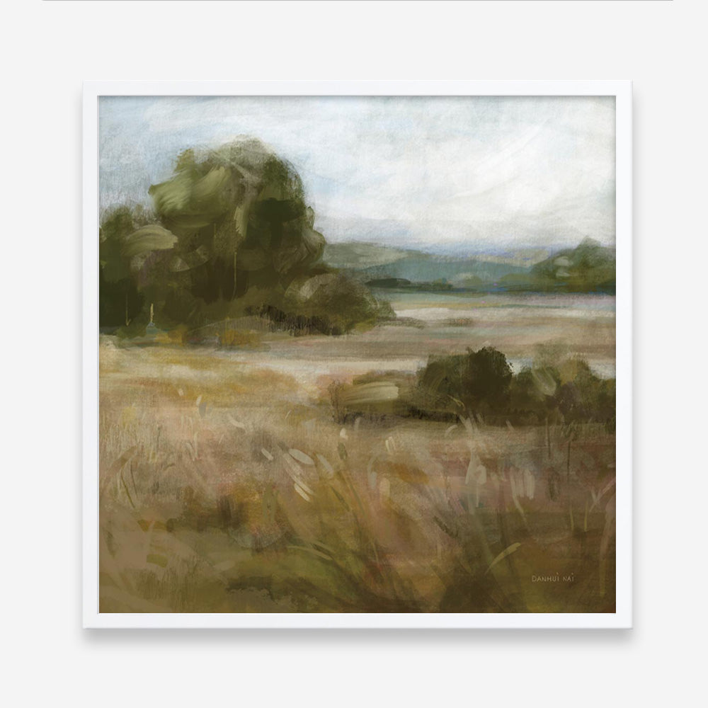 Warm Bay Trail (Square) Art Print