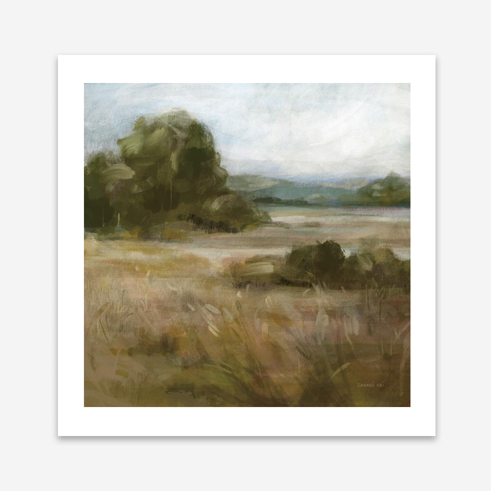 Warm Bay Trail (Square) Art Print