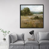 Warm Bay Trail (Square) Canvas Print