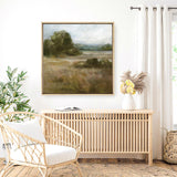 Warm Bay Trail (Square) Canvas Print