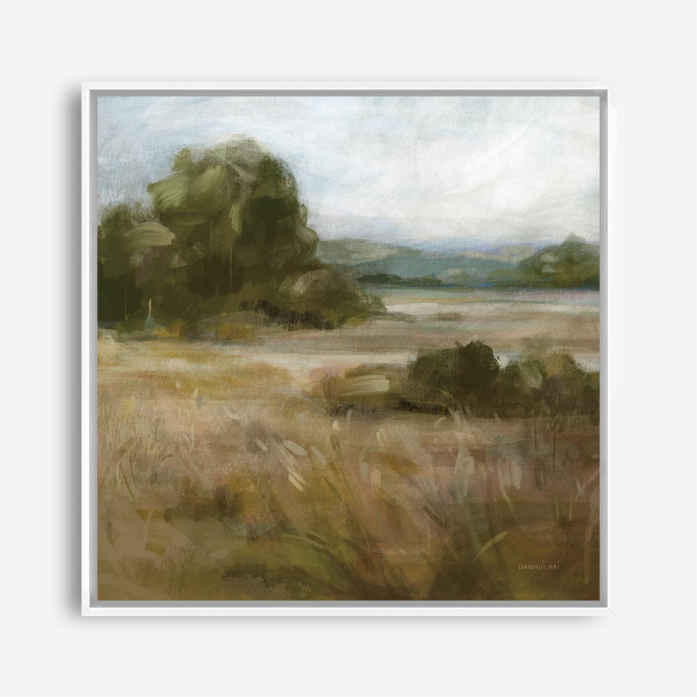 Warm Bay Trail (Square) Canvas Print