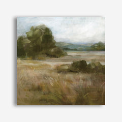 Warm Bay Trail (Square) Canvas Wall Art Print