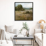 Warm Bay Trail (Square) Art Print