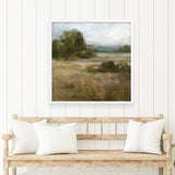 Warm Bay Trail (Square) Art Print