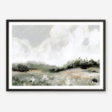 Soft Summer Sky Neutral Art Print