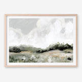 Soft Summer Sky Neutral Art Print