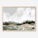 Soft Summer Sky Neutral Art Print