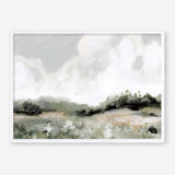 Soft Summer Sky Neutral Art Print