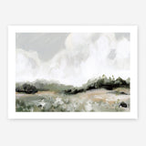 Soft Summer Sky Neutral Art Print