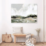 Soft Summer Sky Neutral Canvas Print