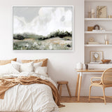 Soft Summer Sky Neutral Canvas Print