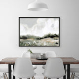 Soft Summer Sky Neutral Art Print