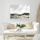 Soft Summer Sky Neutral Art Print