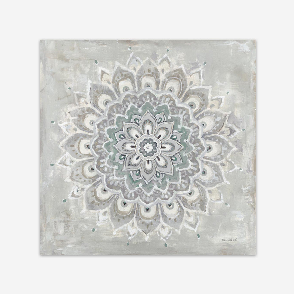 Gentle Mandala (Square) Art Print