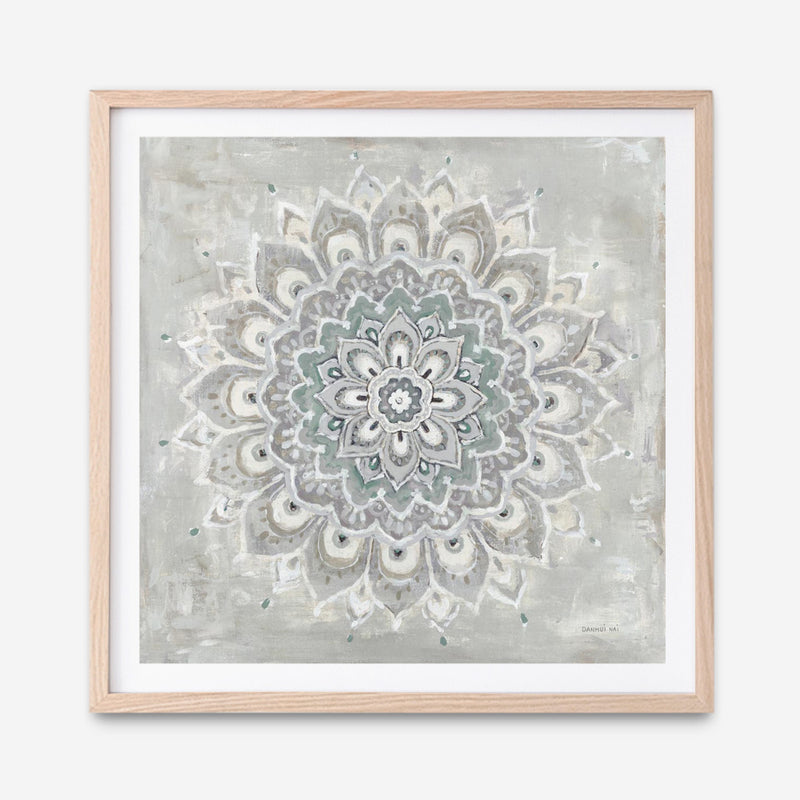 Gentle Mandala (Square) Art Print