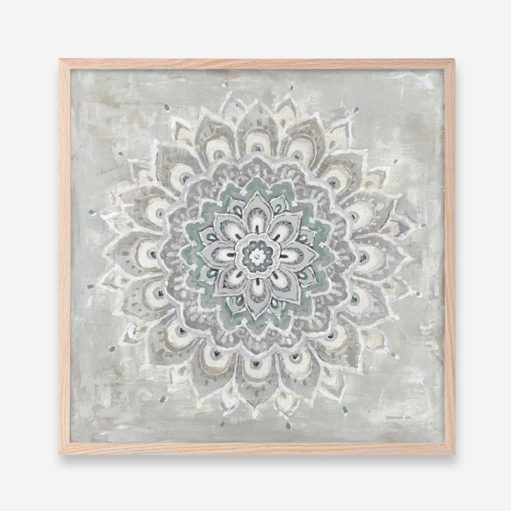 Gentle Mandala (Square) Art Print