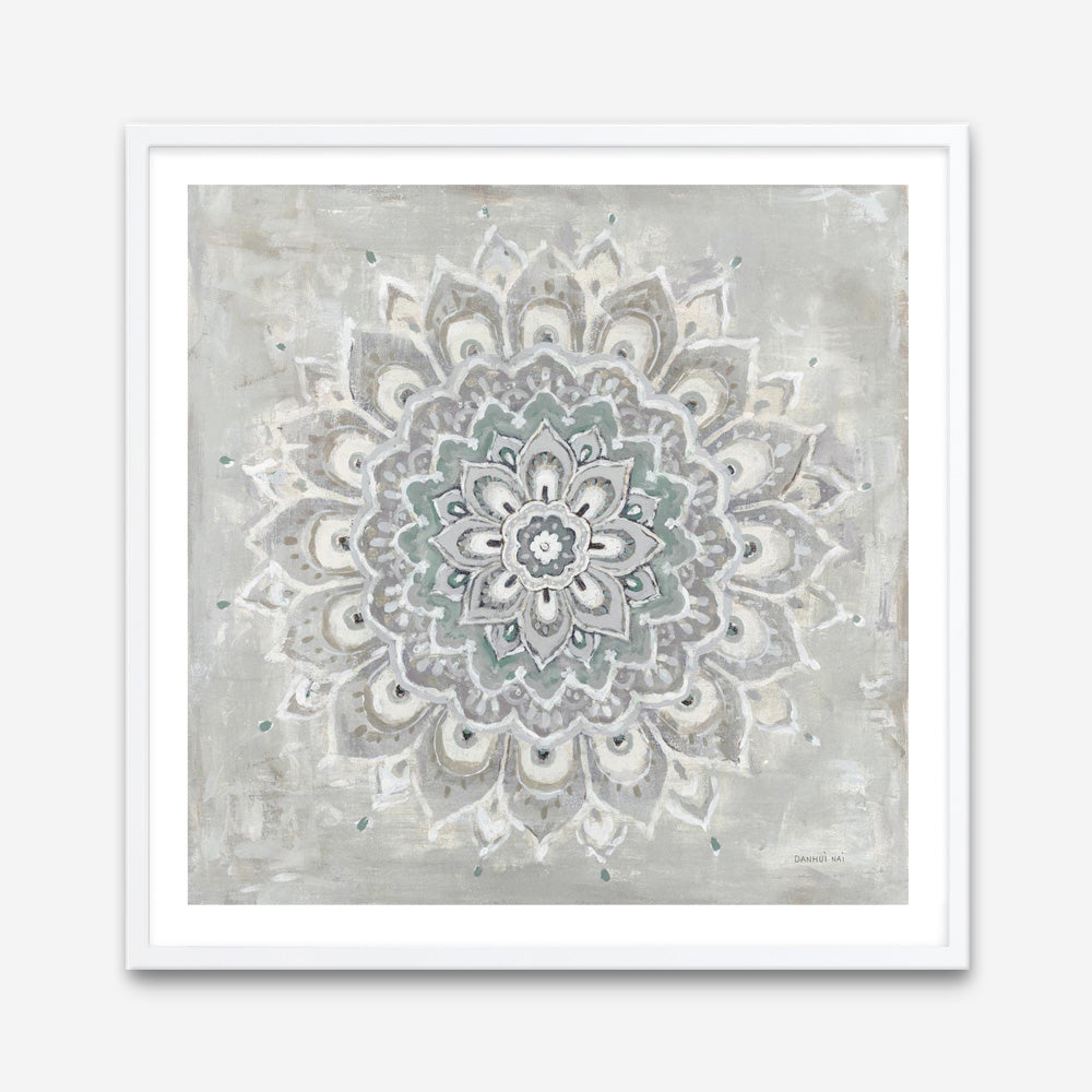 Gentle Mandala (Square) Art Print