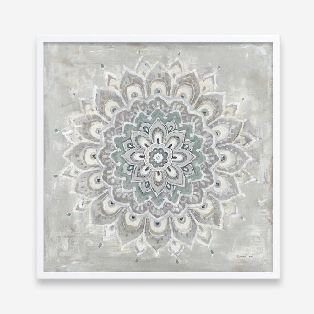 Gentle Mandala (Square) Art Print
