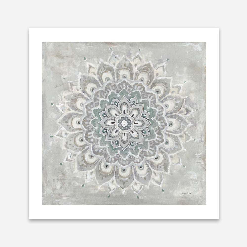 Gentle Mandala (Square) Art Print