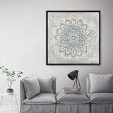 Gentle Mandala (Square) Canvas Wall Art Print
