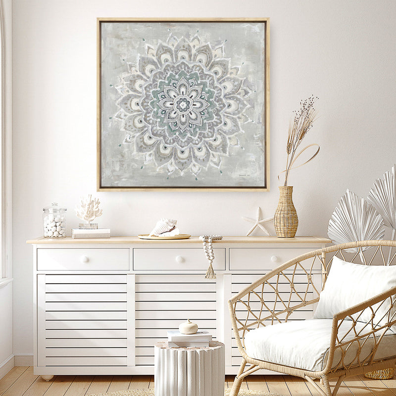 Gentle Mandala (Square) Canvas Print