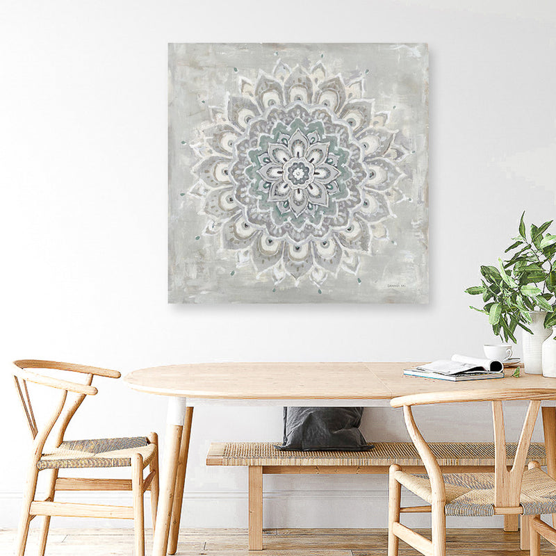 Gentle Mandala (Square) Canvas Print