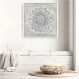 Gentle Mandala (Square) Canvas Wall Art Print