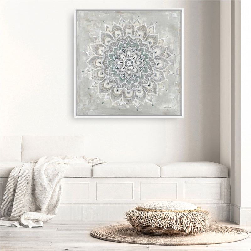Gentle Mandala (Square) Canvas Print