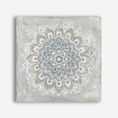 Gentle Mandala (Square) Canvas Wall Art Print