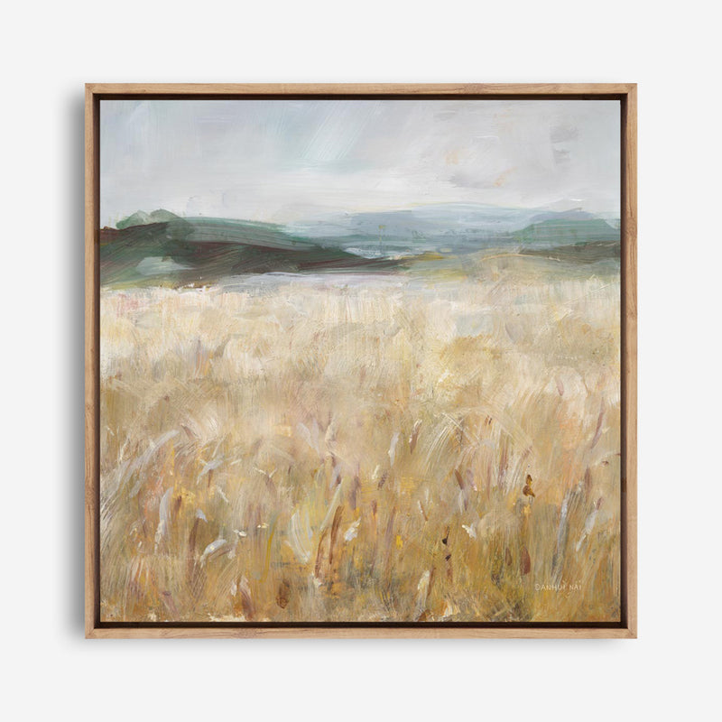 Field of Gold I (Square) Canvas Print