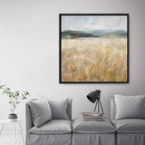 Field of Gold I (Square) Canvas Print