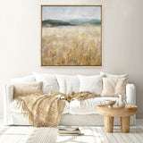 Field of Gold I (Square) Canvas Print