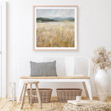 Field of Gold I (Square) Art Print