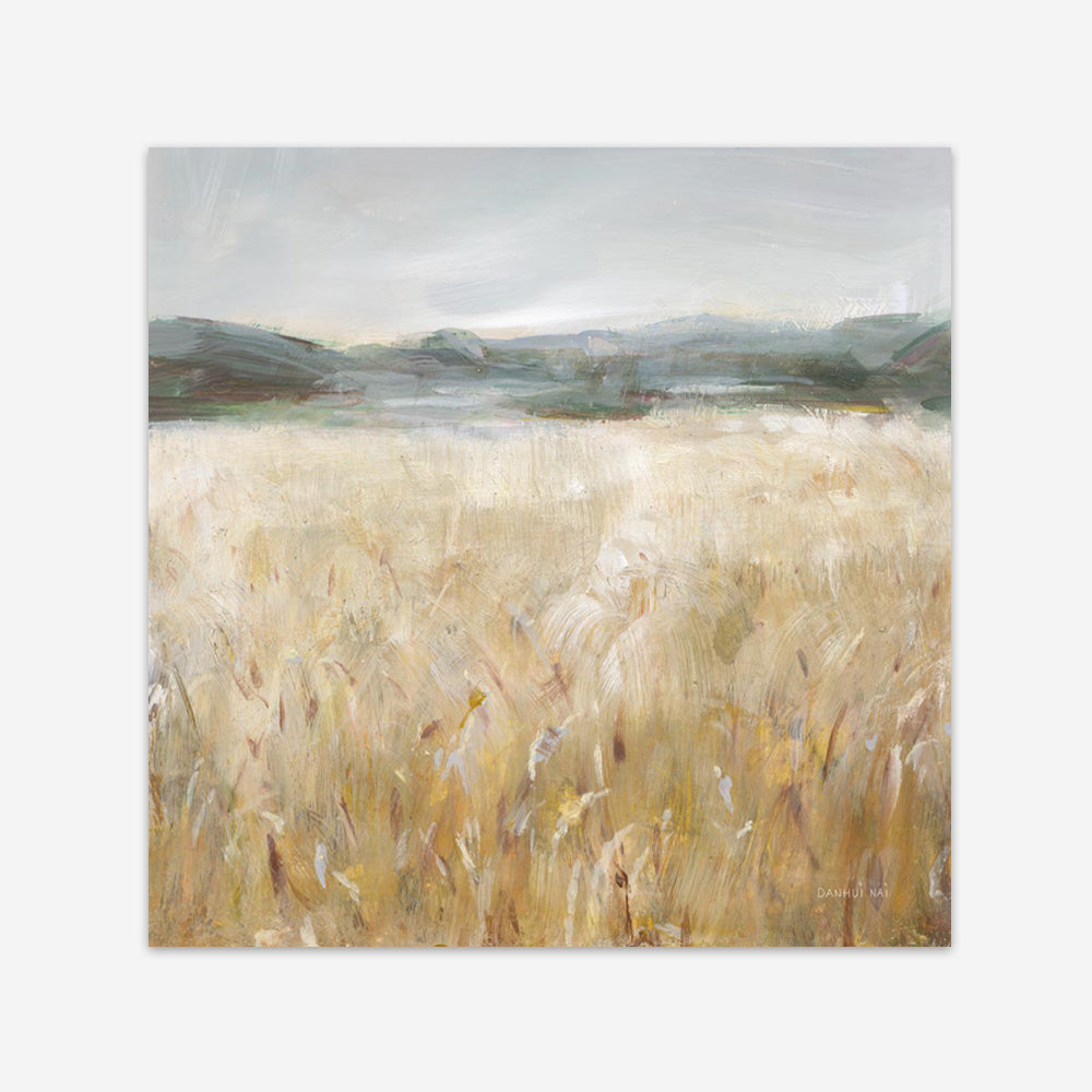 Field of Gold II (Square) Art Print