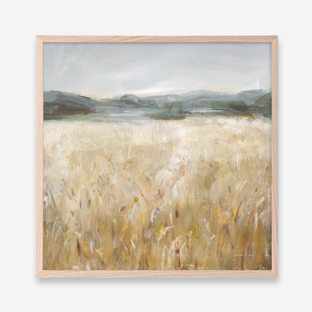 Field of Gold II (Square) Art Print