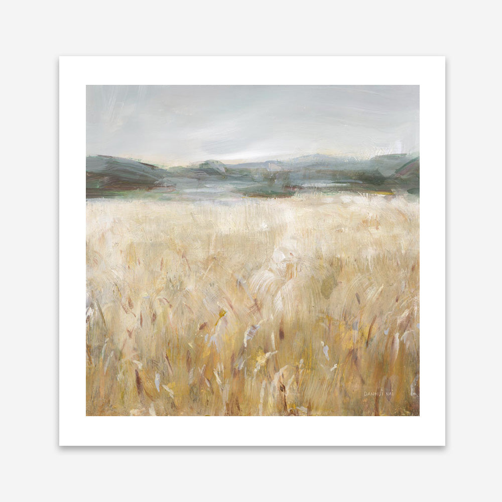 Field of Gold II (Square) Art Print