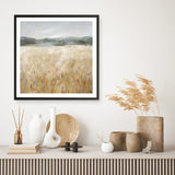 Field of Gold II (Square) Art Print