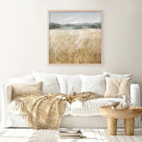 Field of Gold II (Square) Art Print
