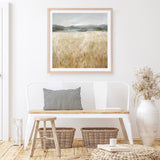 Field of Gold II (Square) Art Print