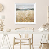 Field of Gold II (Square) Art Print