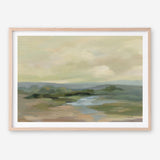 Muted Green Landscape Art Print