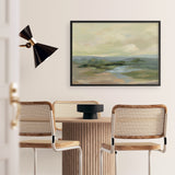 Muted Green Landscape Art Print