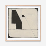 Someday Soon Tan (Square) Art Print